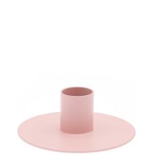 Kerzenhalter Metall rosa
