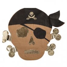 Serviette Totenkopf Pirat