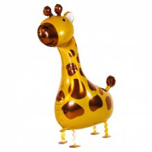 Folienballon Giraffe Laufballon