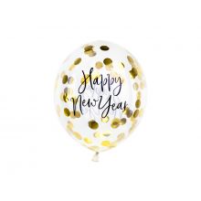 Konfetti-Ballon Happy New Year