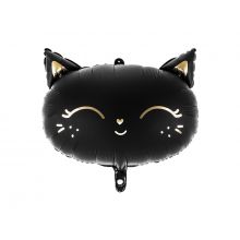 Folienballon Katze schwarz