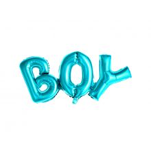 Folienballon Boy blau