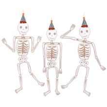 Meri Meri Vintage Halloween Riesen Skelette 