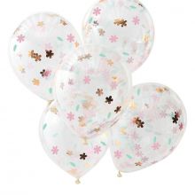 Ginger Ray Konfetti Ballons Ditsy Floral