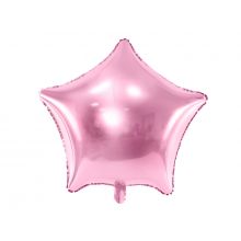 Folienballon Stern rosa