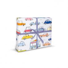 Krima&Isa Geschenkpapier Fahrzeuge und Autos