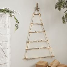 Ginger Ray Wandbehang Weihnachtsbaum mit Lichterkette