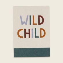 ava & yves Postkarte Wild Child