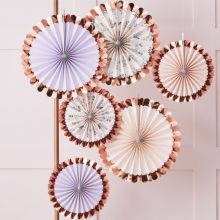 Ginger Ray Rosetten-Mix Floral Flieder