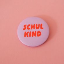 Tiny day Button Schulkind rosa