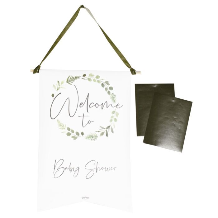 Ginger Ray Individualisierbarer Wimpel Botanical Hey Baby